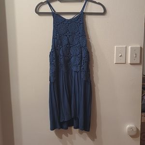 Large Altar'd State Blue Tunic